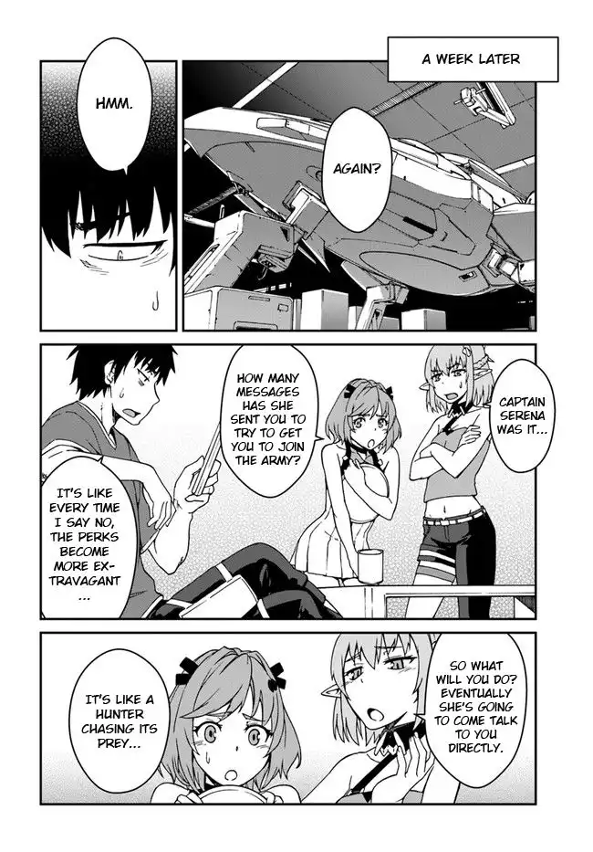 Mezametara Saikyou Soubi to Uchuusen-mochi Datta no de, Ikkodate Mezashite Youhei Toshite Jiyuu ni Ikitai Chapter 10.1 14